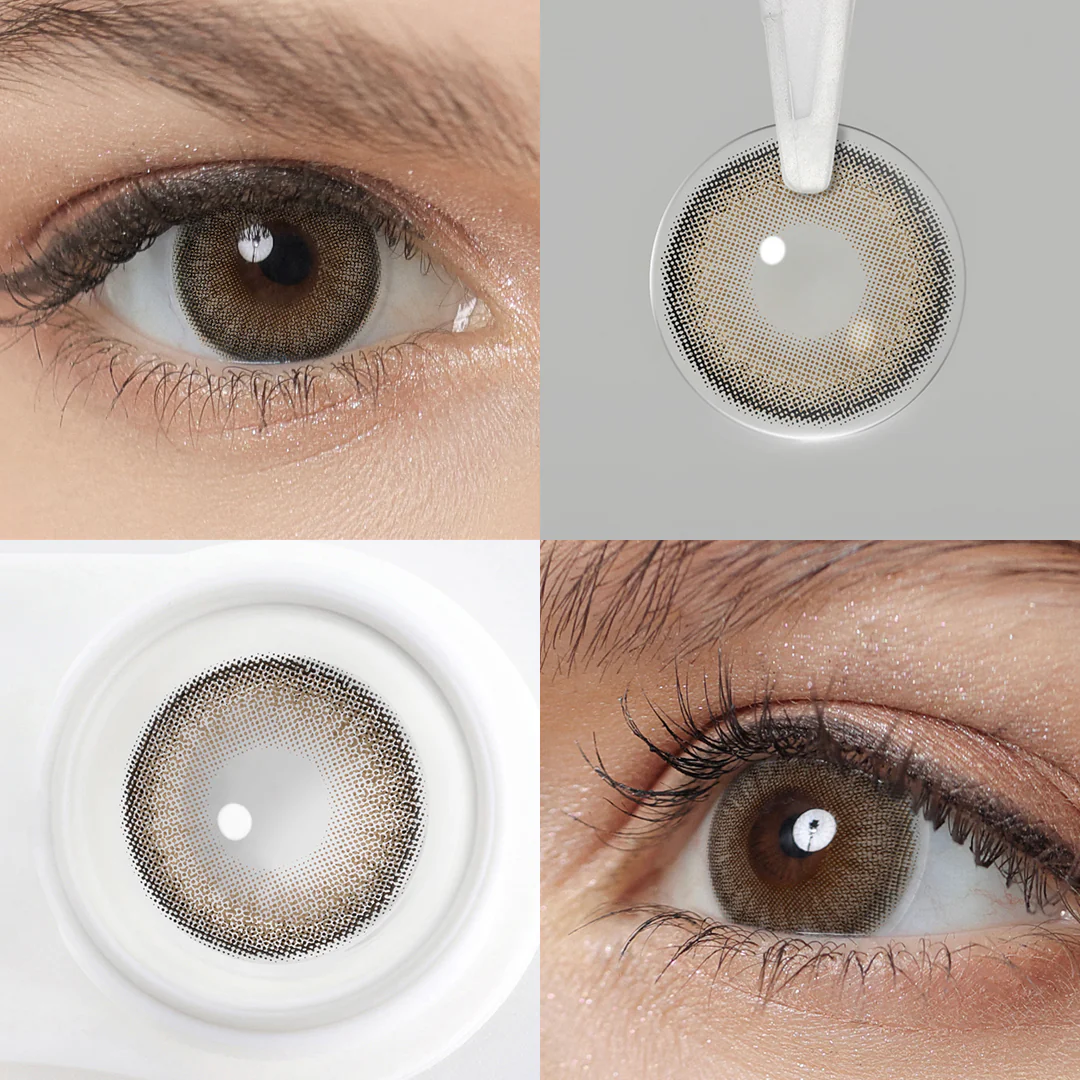 Bunny Walnut Brown Colored Contact Lenses | EyeKK - EyeKK