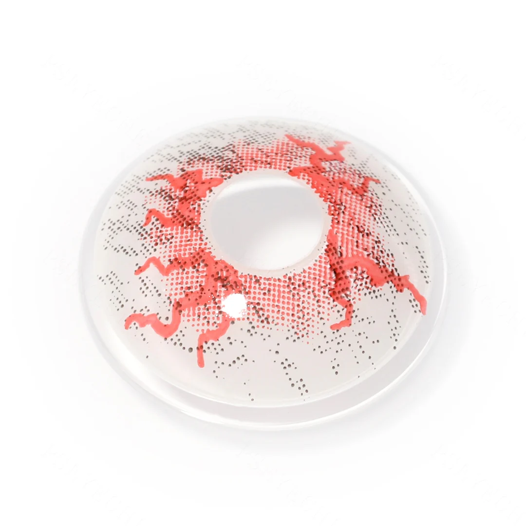 Zombie Bloodshot Colored Contact Lenses | EyeKK - EyeKK