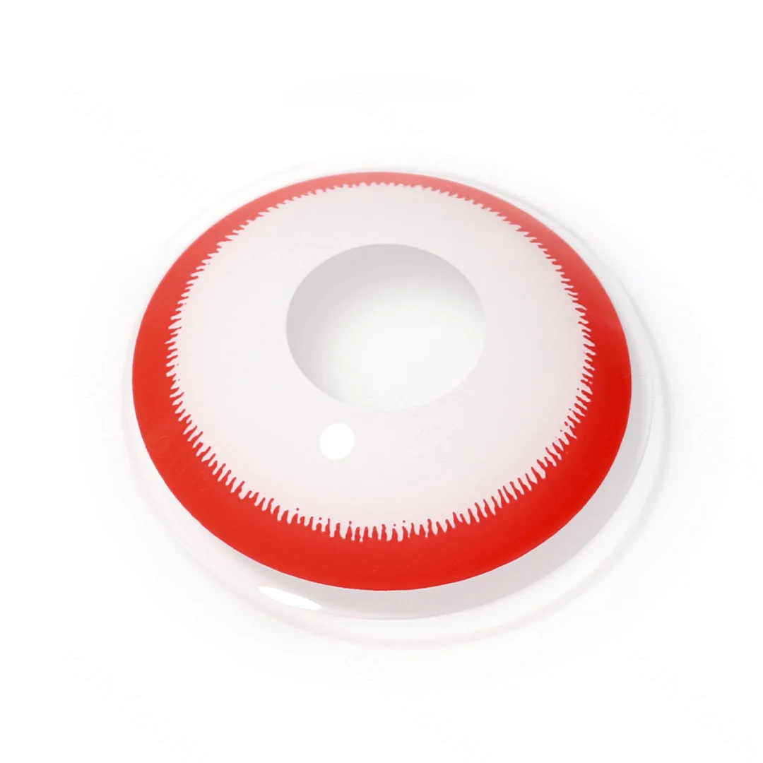 Saw White Colored Contact Lenses | EyeKK - EyeKK