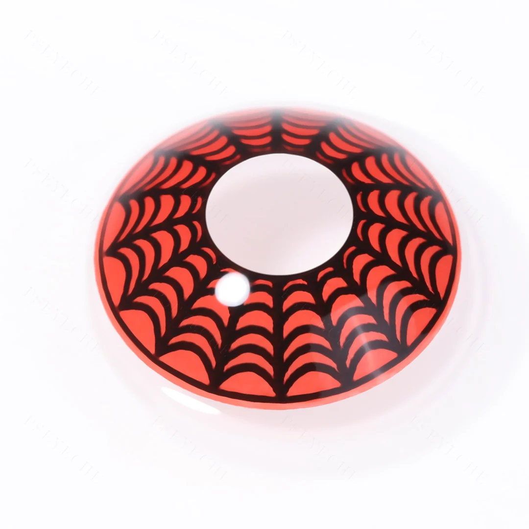 Spider Web Halloween Contact Lenses | EyeKK - EyeKK
