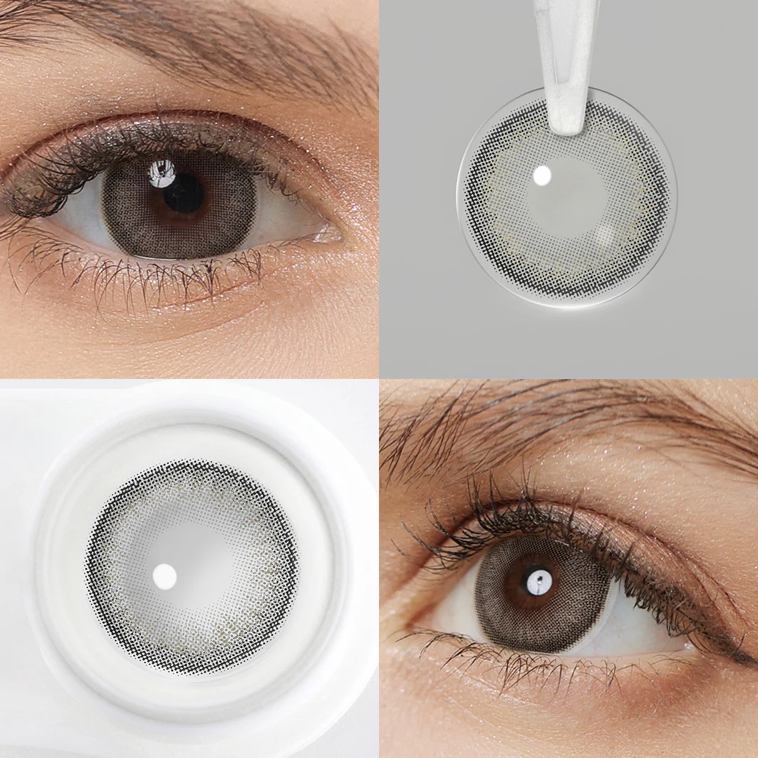 Bunny Cadet Gray Colored Contact Lenses | EyeKK - EyeKK