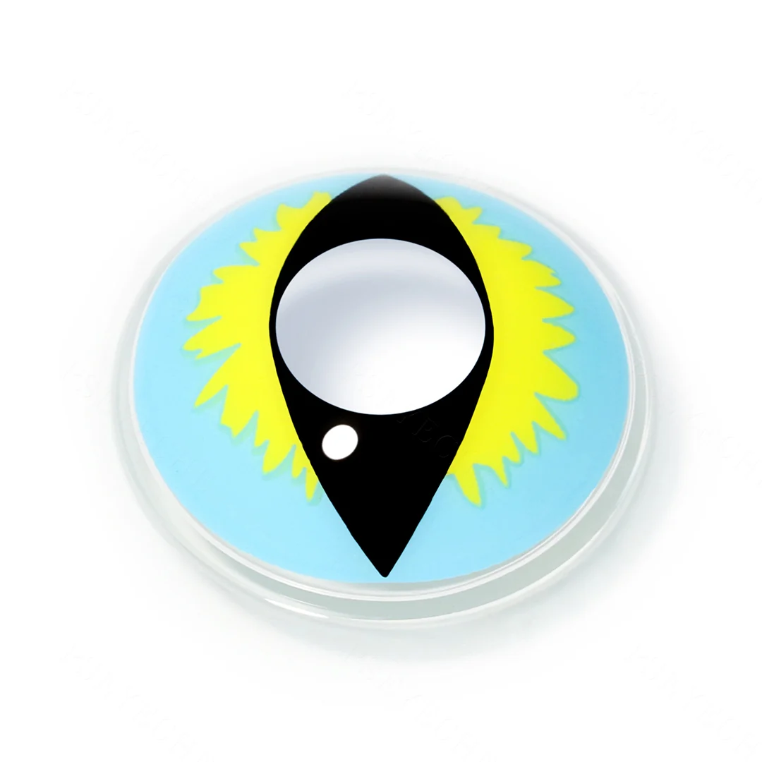 Ice Blue Dragon Eye Colored Contact Lenses | EyeKK - EyeKK