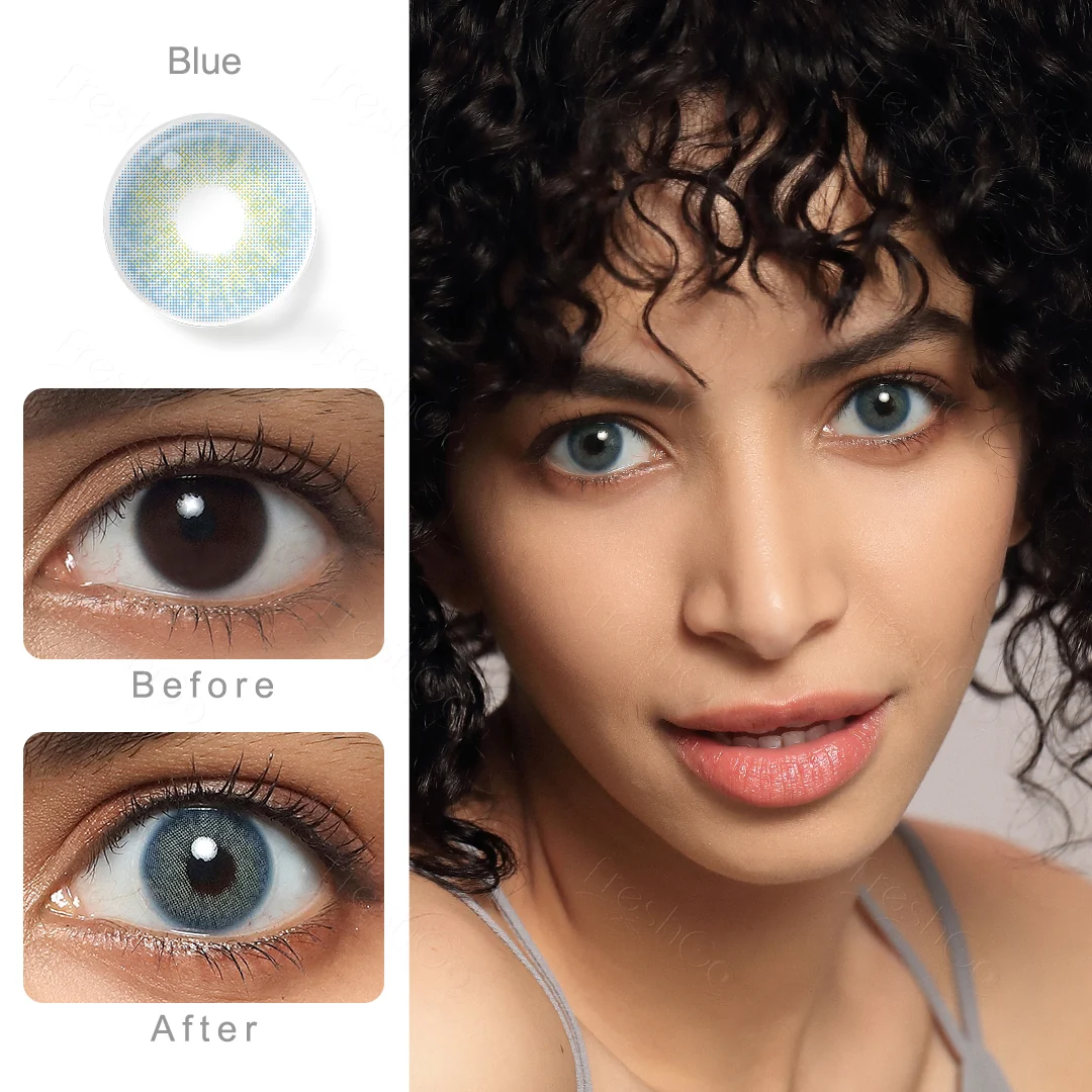 Cloud Blue Colored Contact Lenses | EyeKK - EyeKK