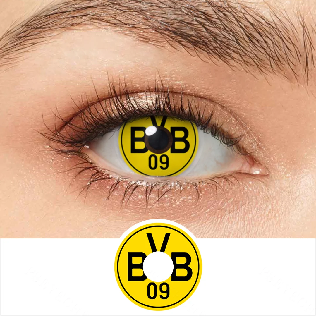 Borussia Dortmund Colored Contact Lenses | EyeKK - EyeKK