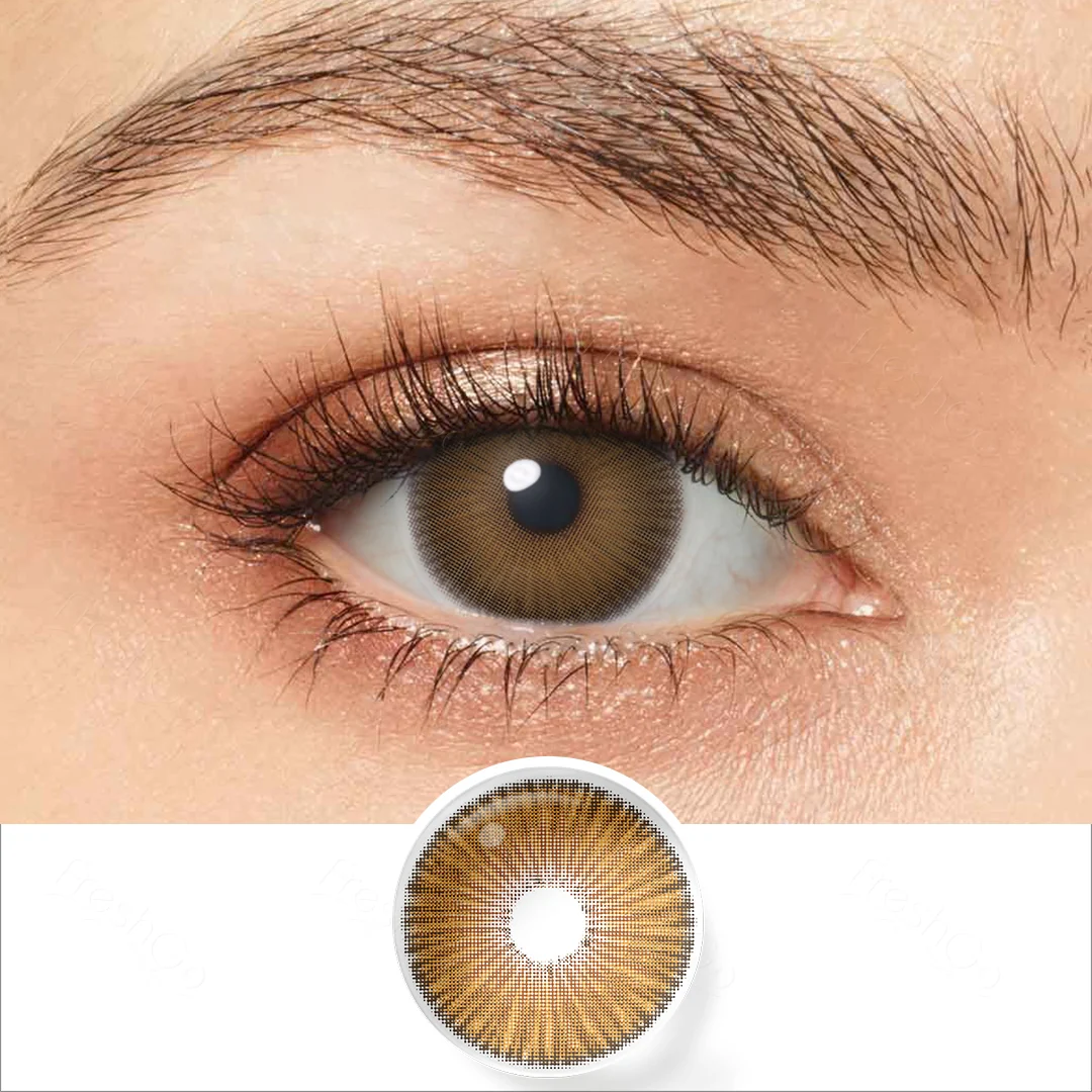 Fiesta Brown Contact Lenses | EyeKK - EyeKK