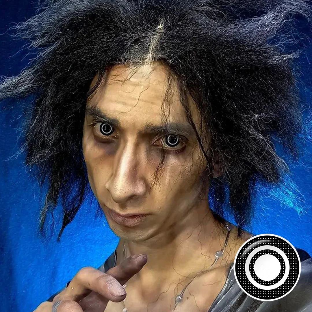 Black Circle Colored Contact Lenses | EyeKK - EyeKK