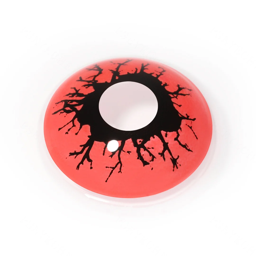 Red Slipknot Colored Contact Lenses | EyeKK - EyeKK