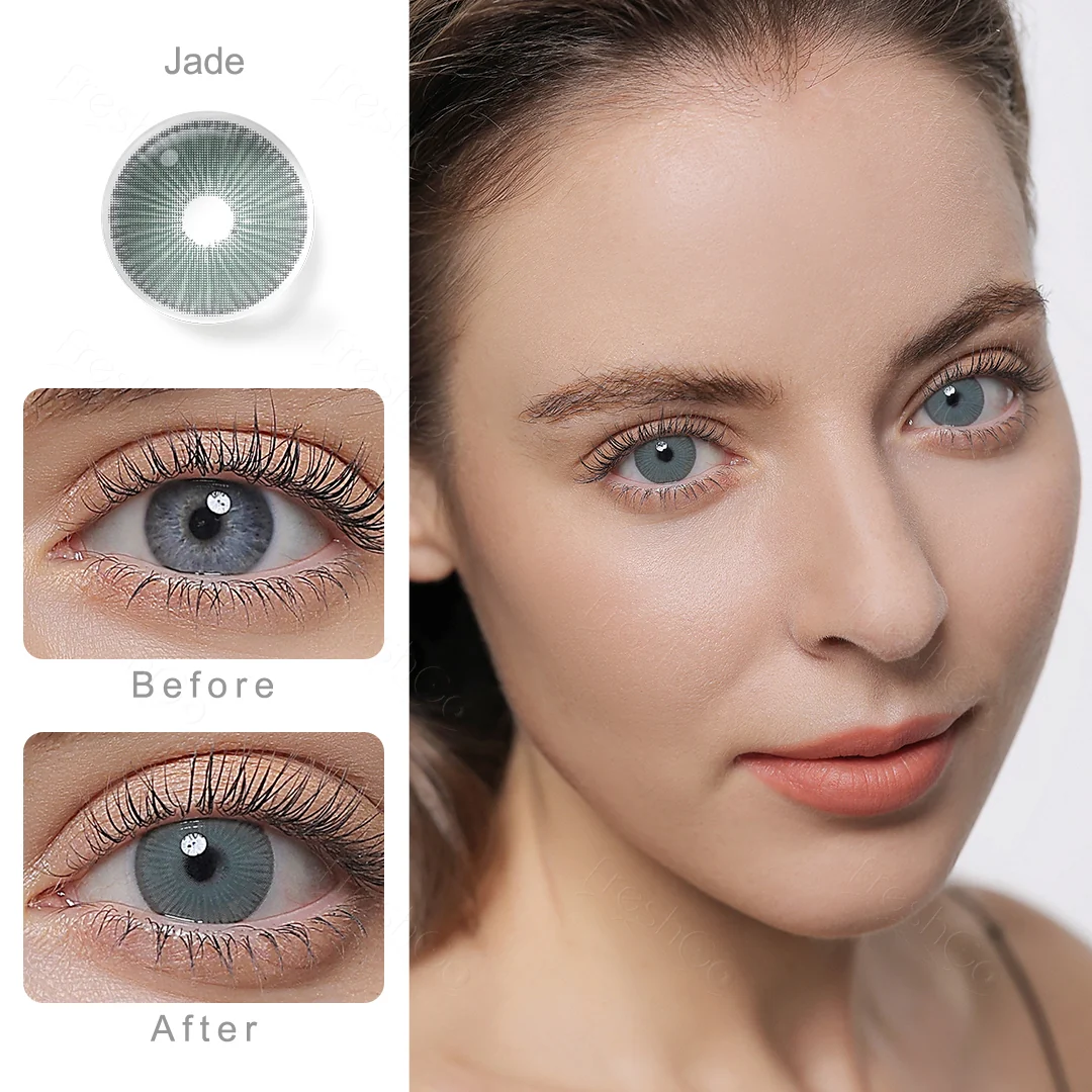 Fiesta Jade Contact Lenses | EyeKK - EyeKK