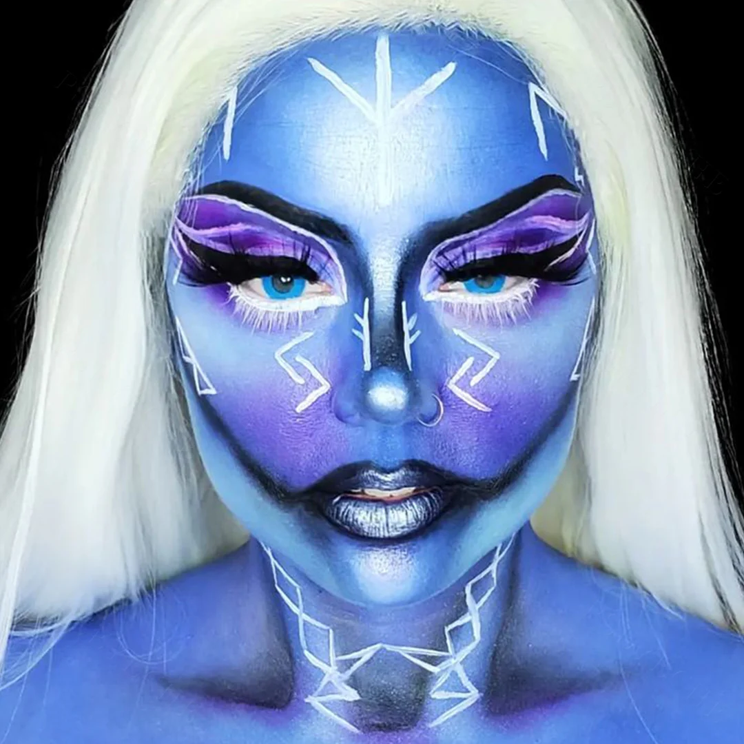 Blueout Halloween Contact Lenses | EyeKK - EyeKK