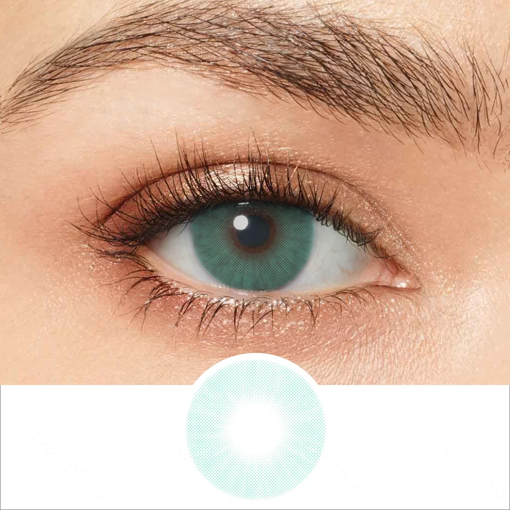 Hidrocor Marine Blue Colored Contact Lenses | EyeKK - EyeKK