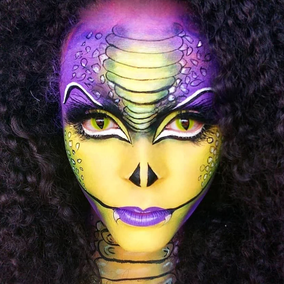 Yellow Cat Eye Halloween Contact Lenses | EyeKK - EyeKK