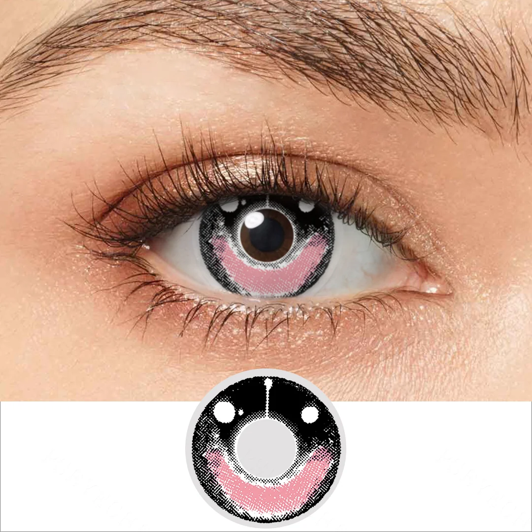Crazy Clown Colored Contact Lenses | EyeKK - EyeKK