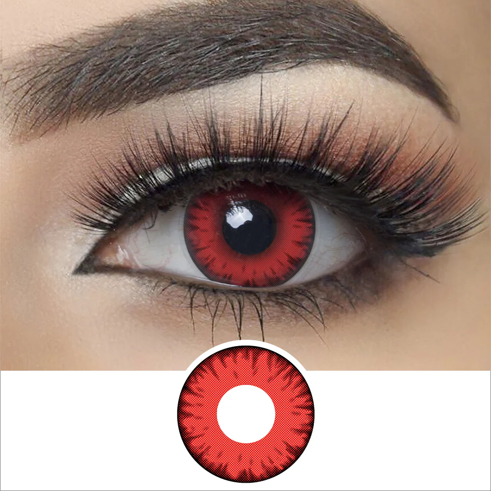 Red Volturi Halloween Contact Lenses (Twilight Inspired) | EyeKK - EyeKK