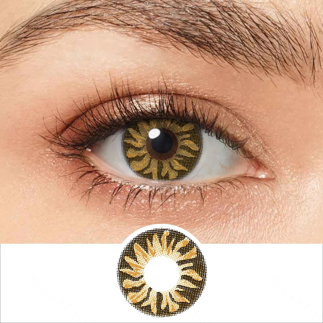 Obsidian Brown Contact Lenses | EyeKK - EyeKK