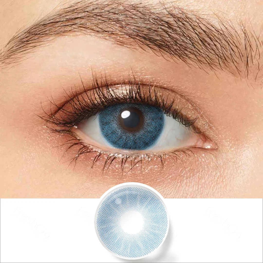 Arara Blue Colored Contact Lenses | EyeKK - EyeKK