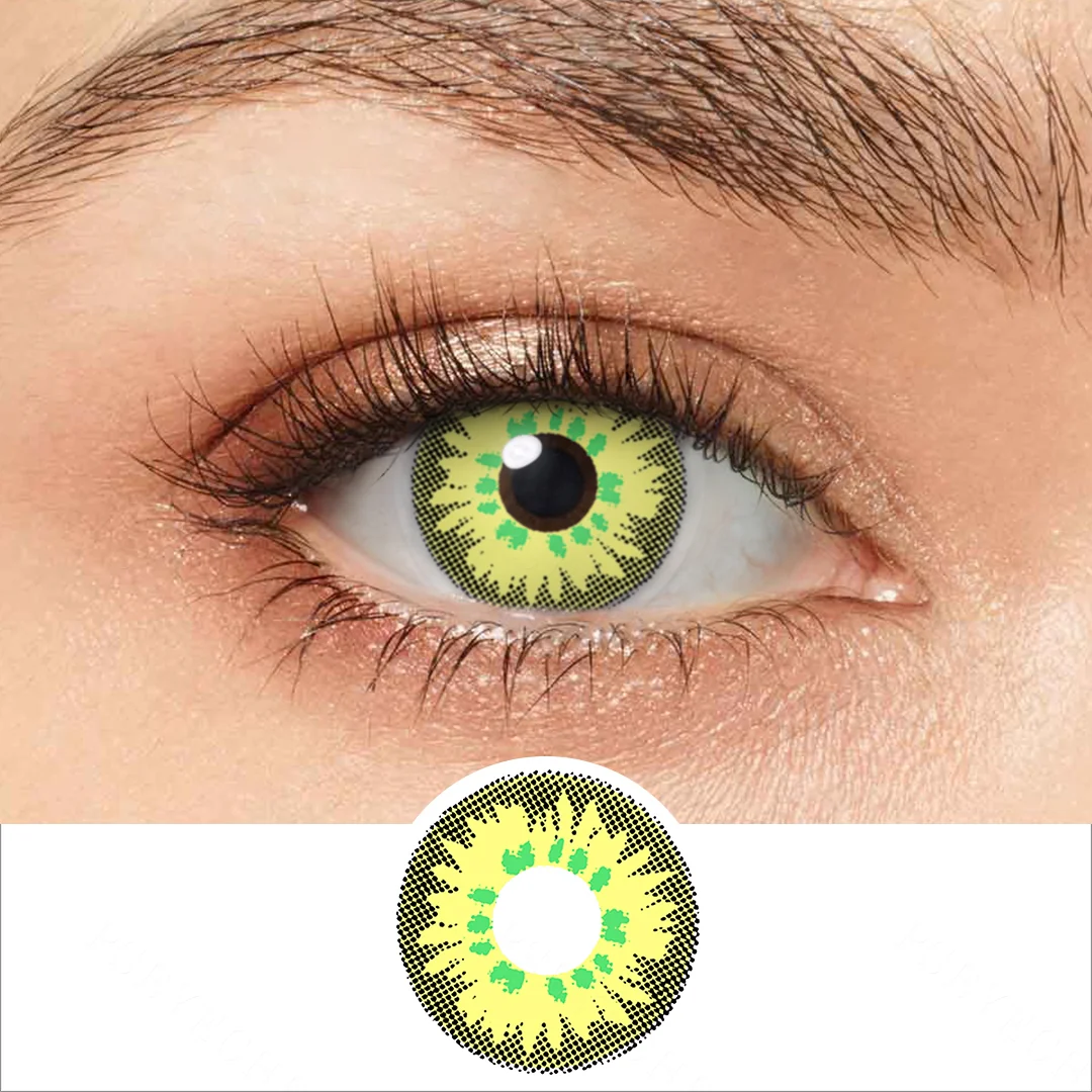 Sweet Candy Yellow Contact Lenses | EyeKK - EyeKK