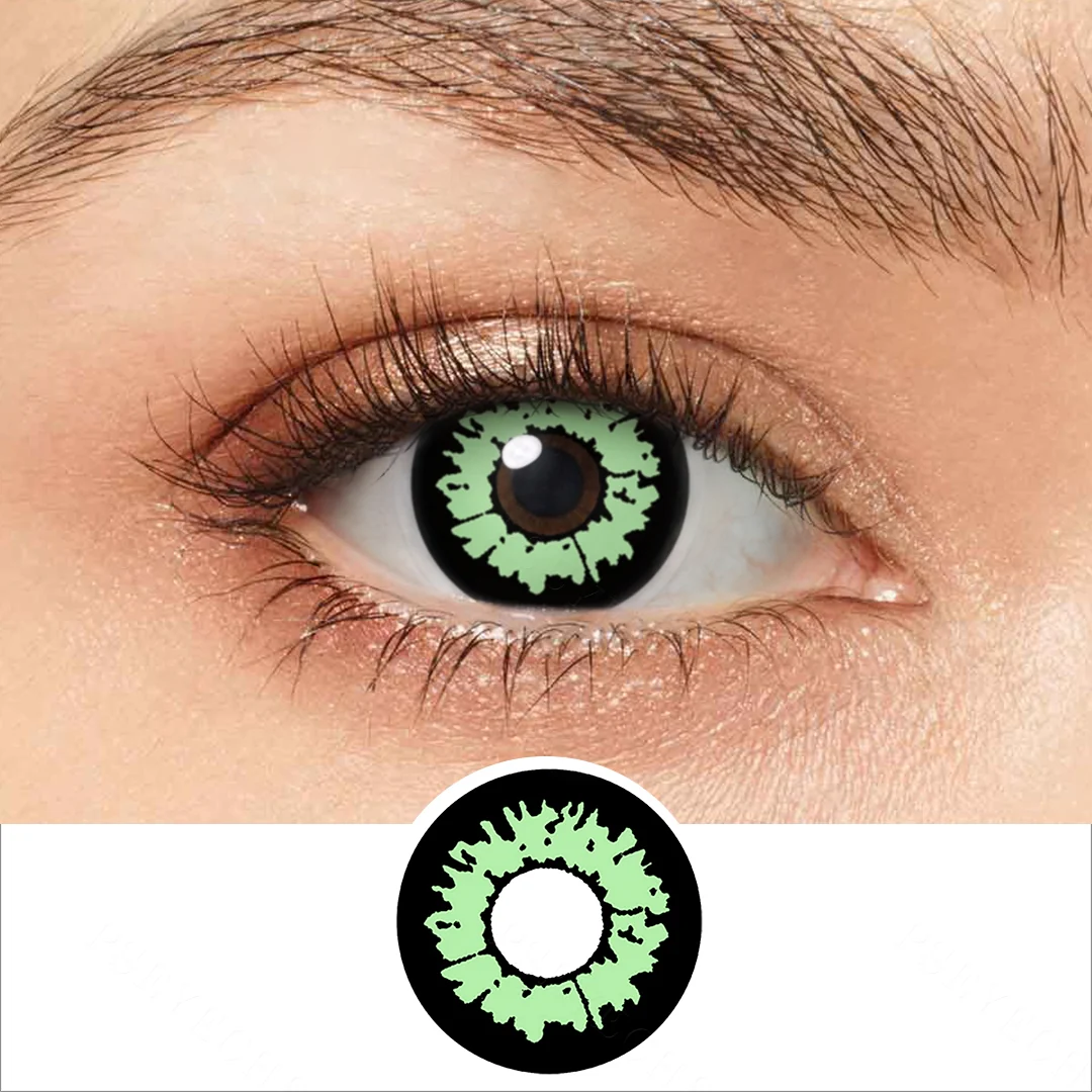 Dolly Green Colored Contact Lenses | EyeKK - EyeKK
