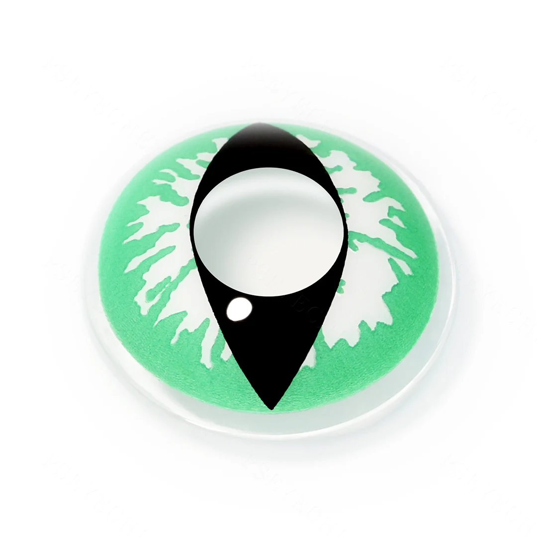 Light Green Dragon Eye Colored Contact Lenses | EyeKK - EyeKK