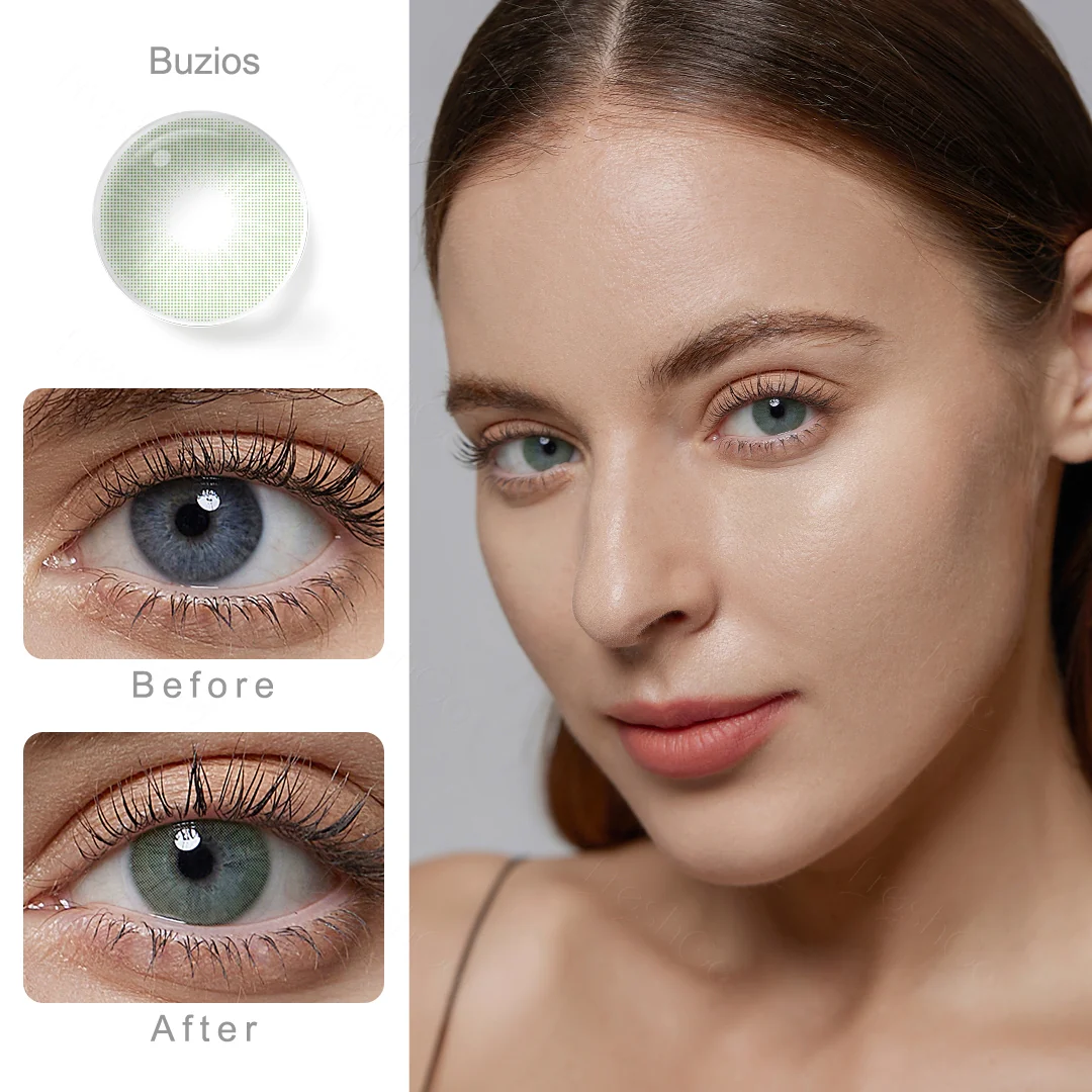 Rio Buzios Green Contact Lenses | EyeKK - EyeKK