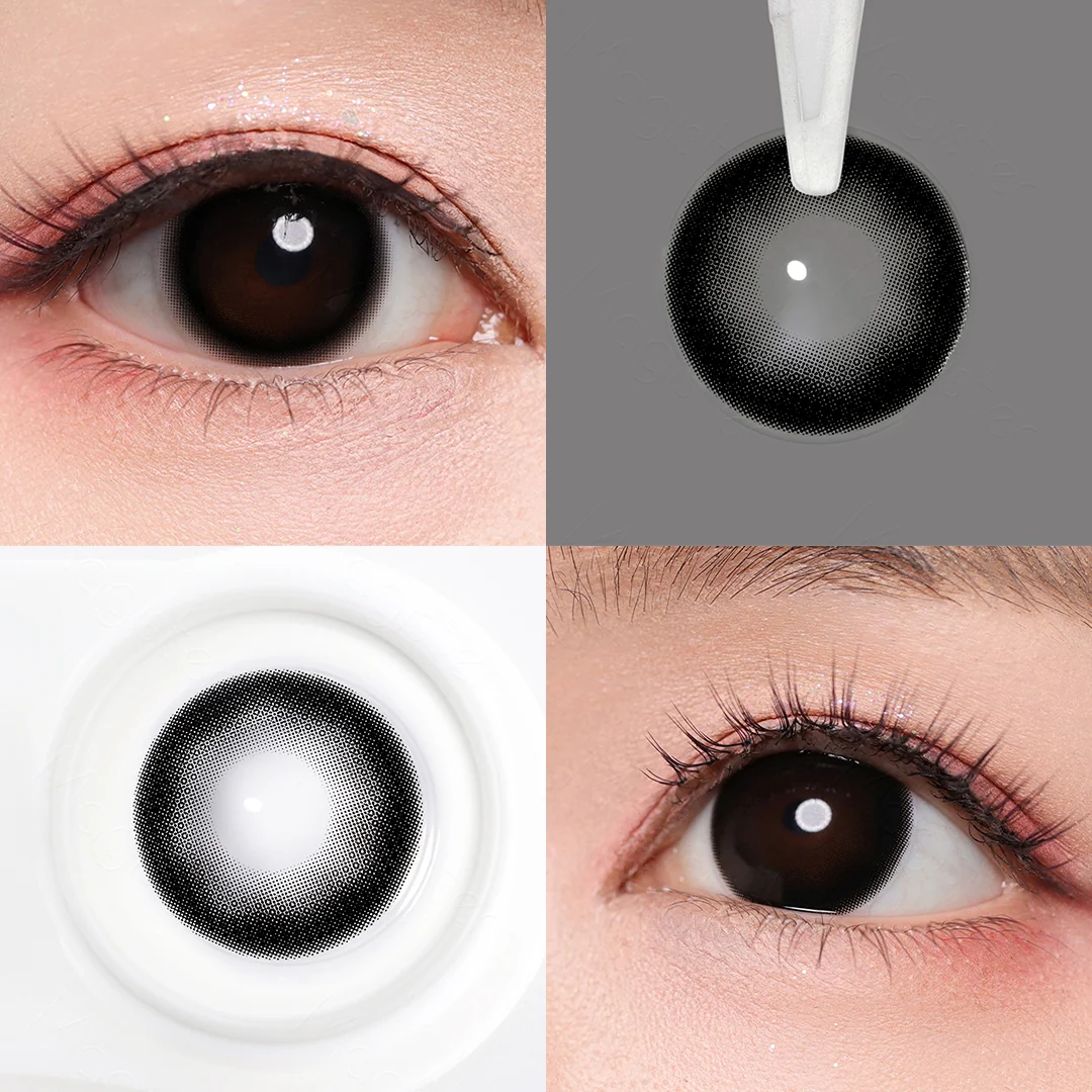 Russo Black Colored Contact Lenses | EyeKK - EyeKK