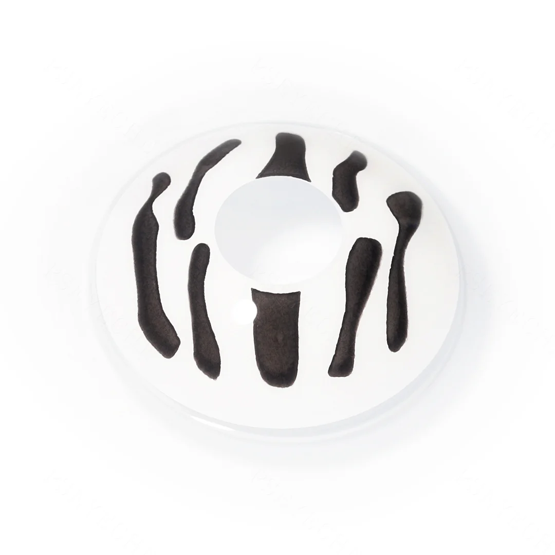 Zebra Colored Contact Lenses | EyeKK - EyeKK