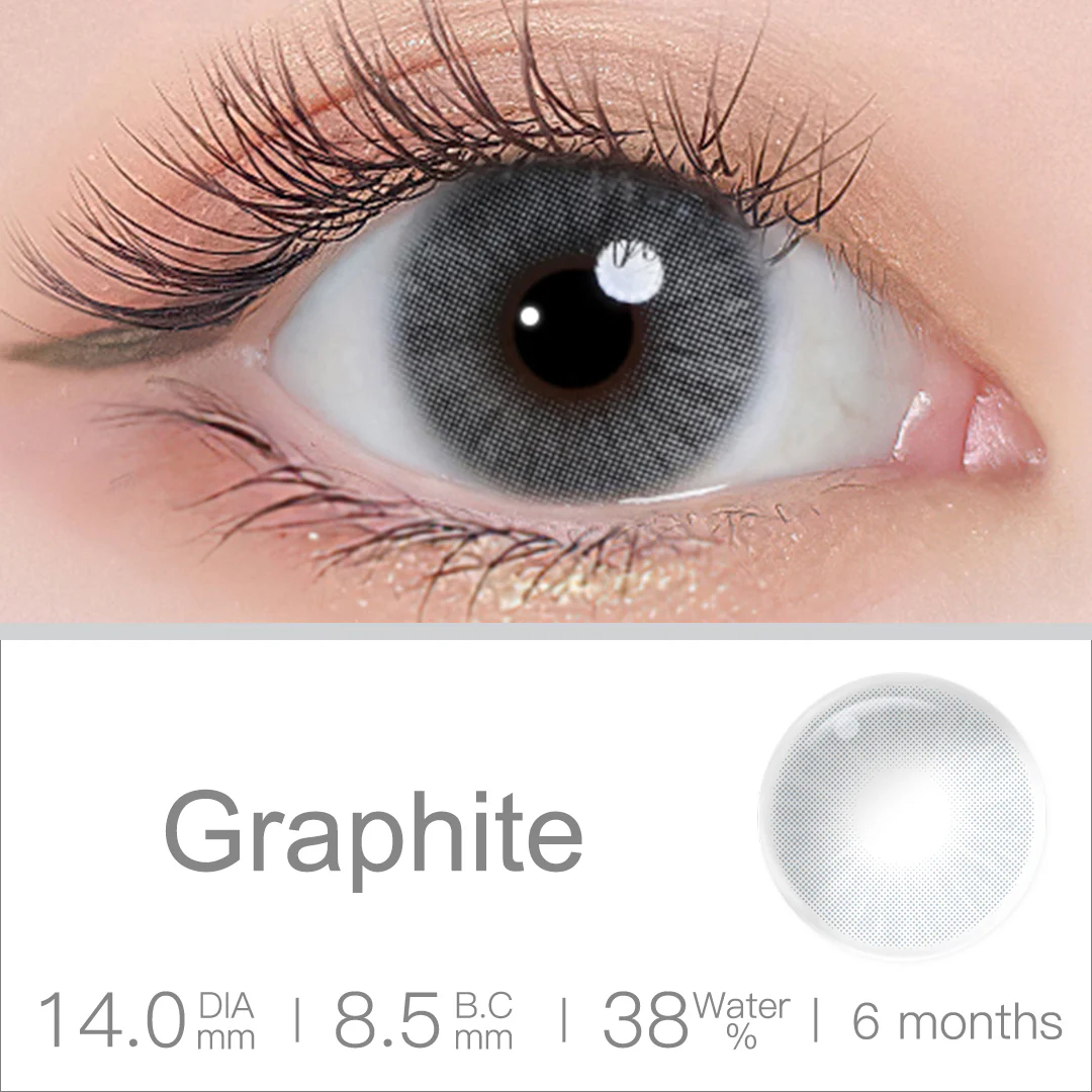 Queen Graphite Colored Contact Lenses | EyeKK - EyeKK