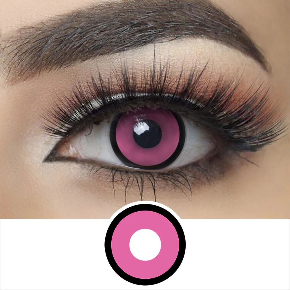 Purple Manson Halloween Contact Lenses | EyeKK - EyeKK