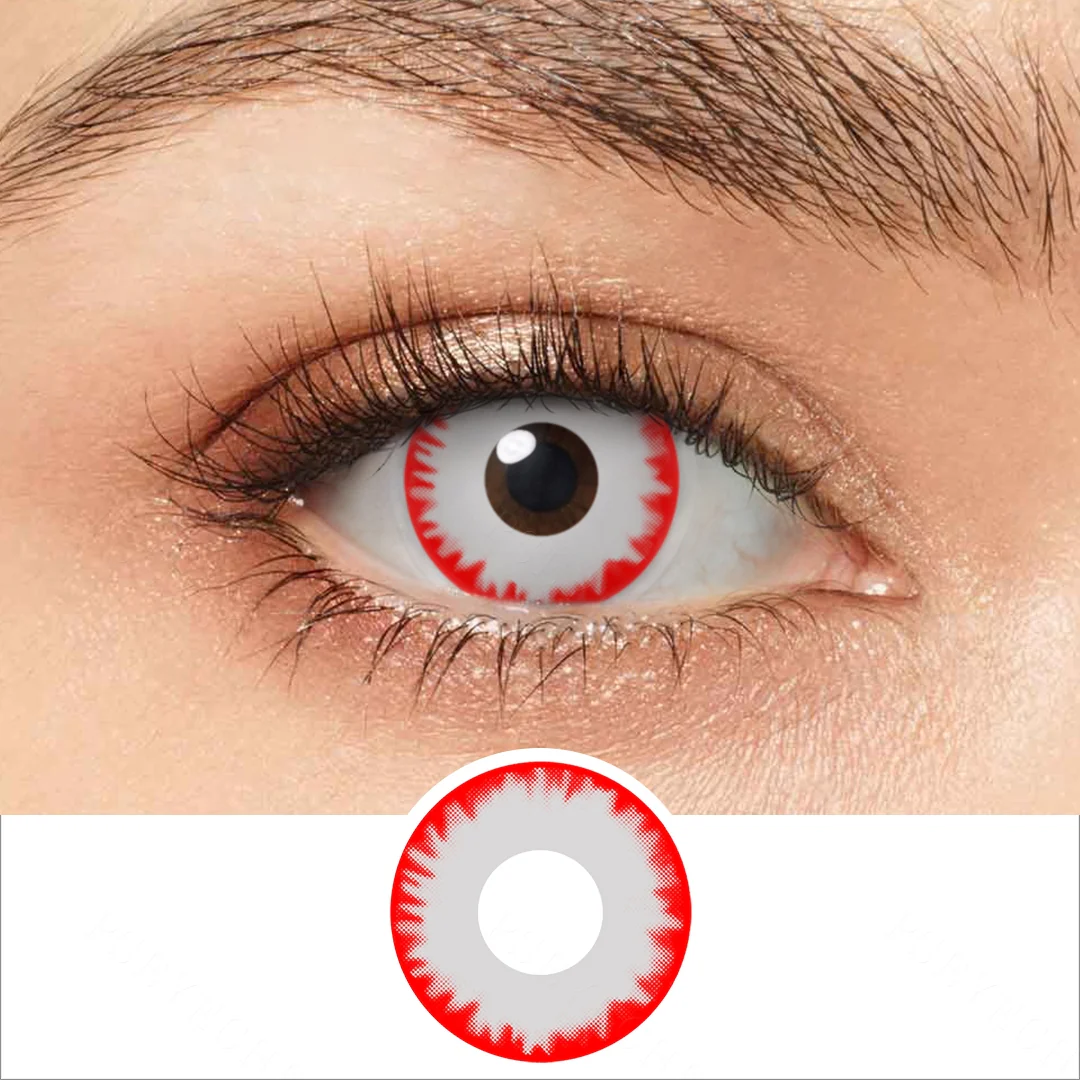 Twilight Grey Werewolf Eyes Colored Contact Lenses | EyeKK - EyeKK