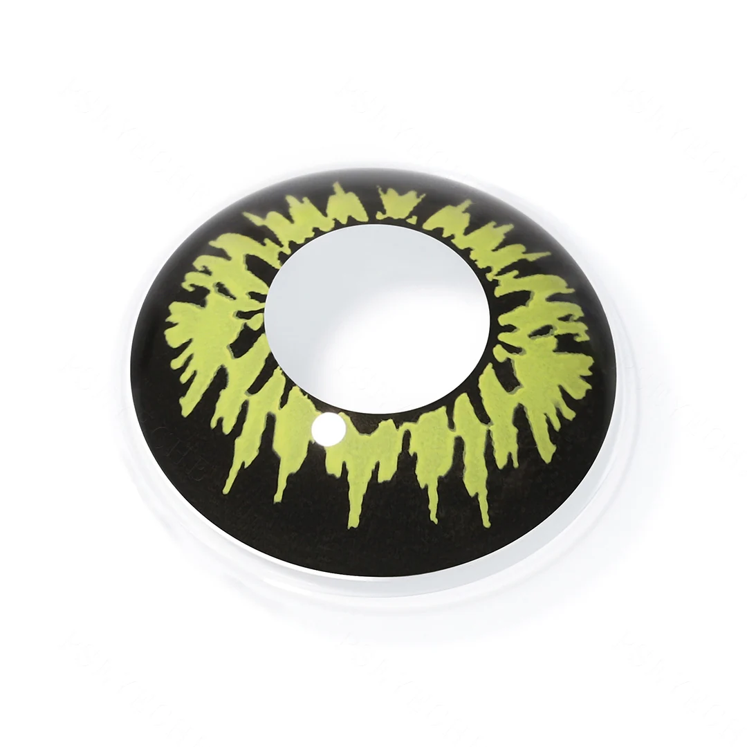 Miracle Yellow Colored Contact Lenses | EyeKK - EyeKK