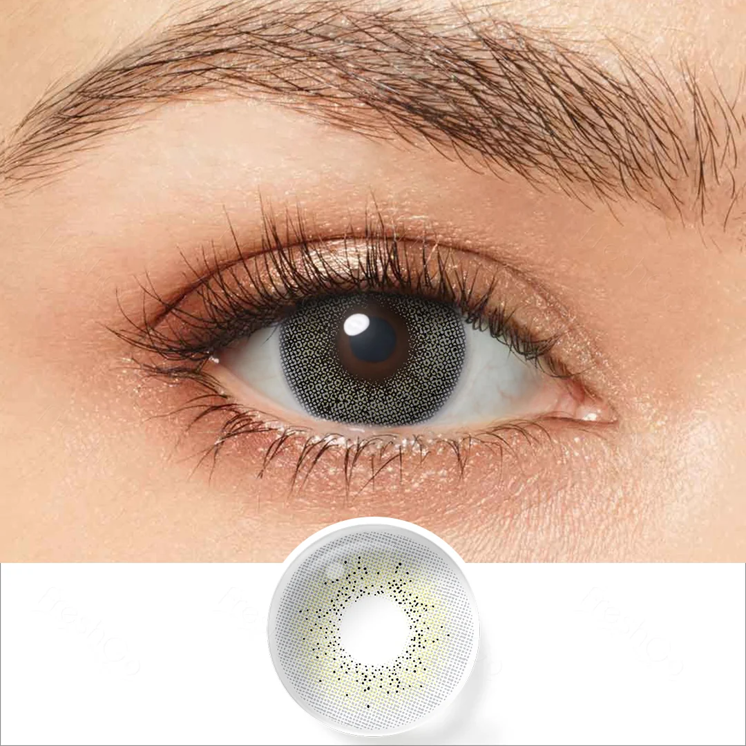 Ocean Sky Gray Colored Contact Lenses | EyeKK - EyeKK