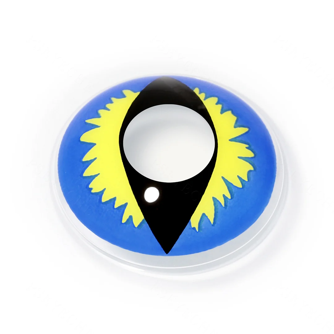 Blue Dragon Eye Colored Contact Lenses | EyeKK - EyeKK