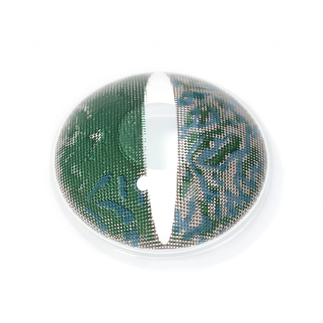 Green Lizard Eyes Colored Contact Lenses | EyeKK - EyeKK
