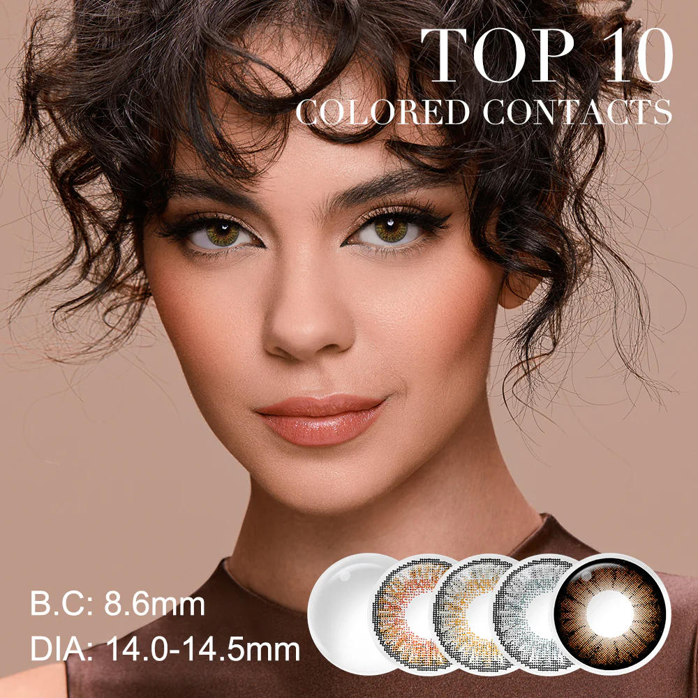 Top 10 Colored Contact Lenses | EyeKK - EyeKK