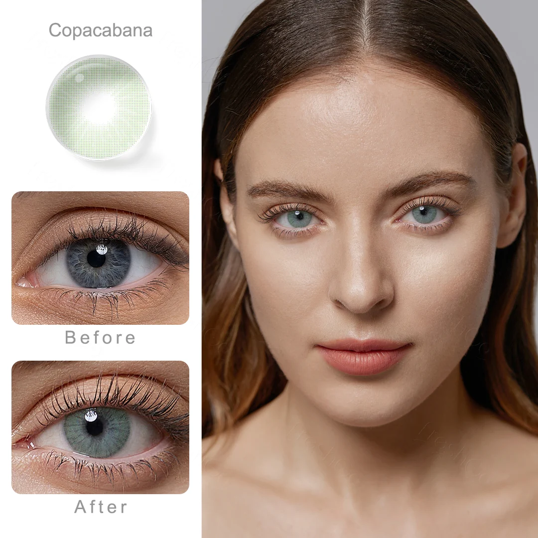 Rio Copacabana Green Contact Lenses | EyeKK - EyeKK