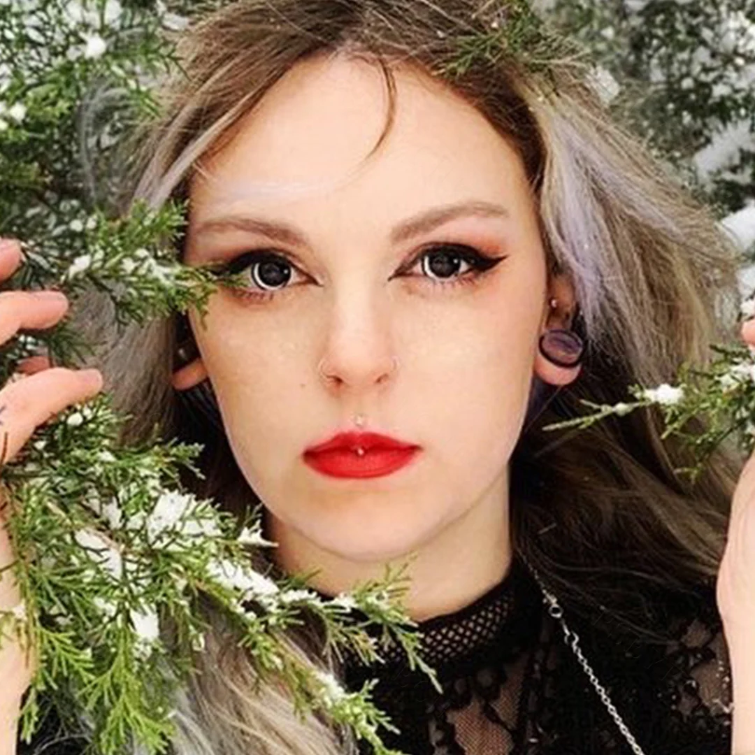 White Galaxy Halloween Contact Lenses | EyeKK - EyeKK