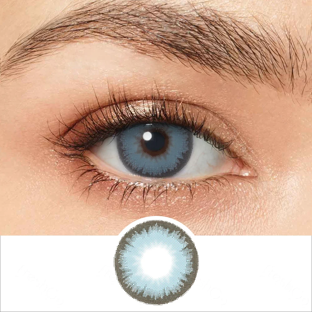 Diamond Pacific Blue Colored Contact Lenses | EyeKK - EyeKK