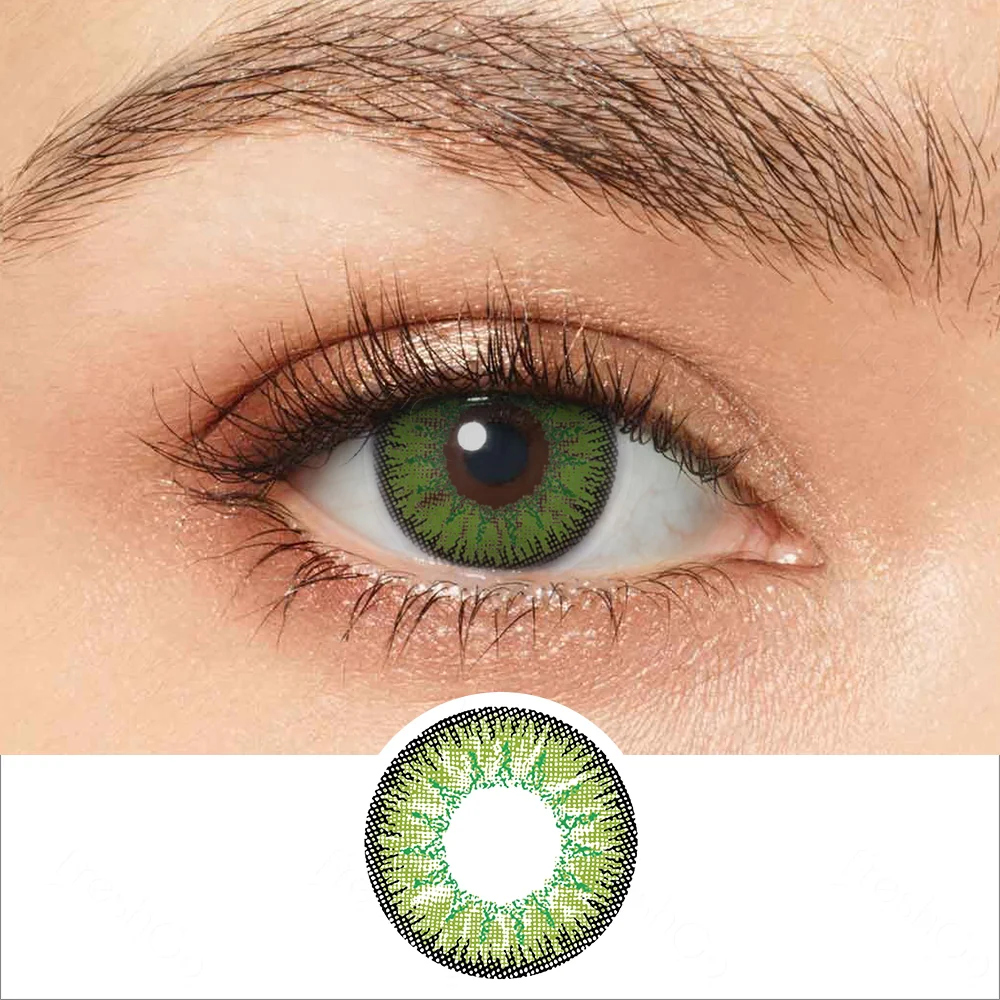 Nonno Forest Green Colored Contact Lenses (U.S. Stock) | EyeKK - EyeKK