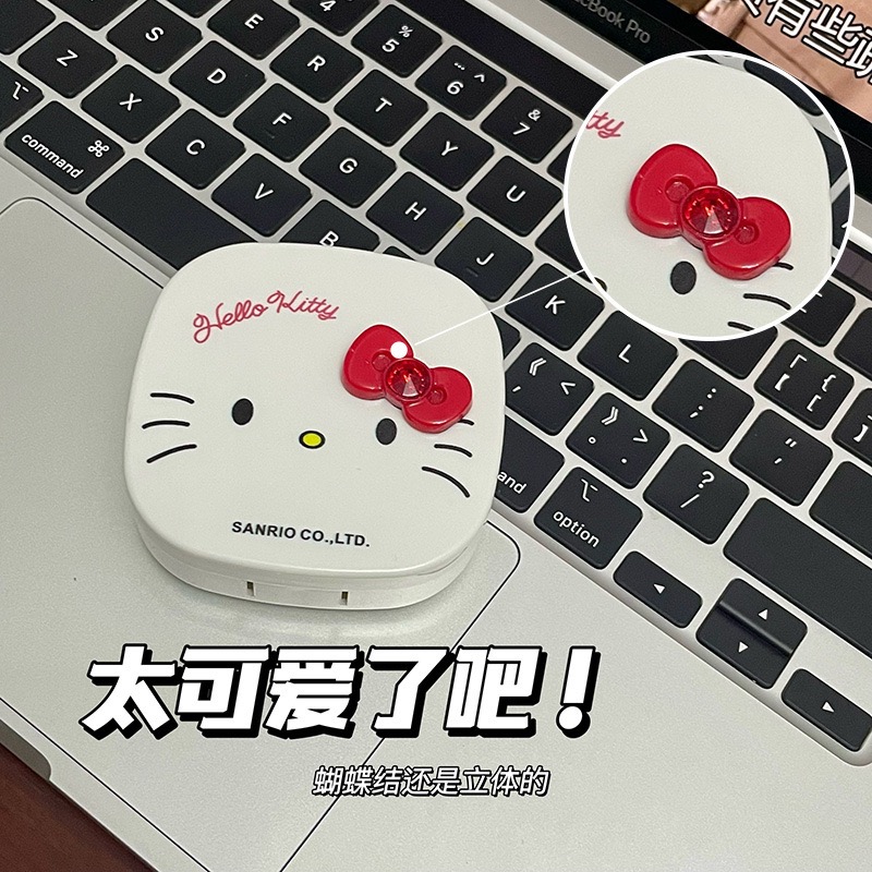 Kawaii Hello Kitty Cute Contact Lens Case - EyeKK