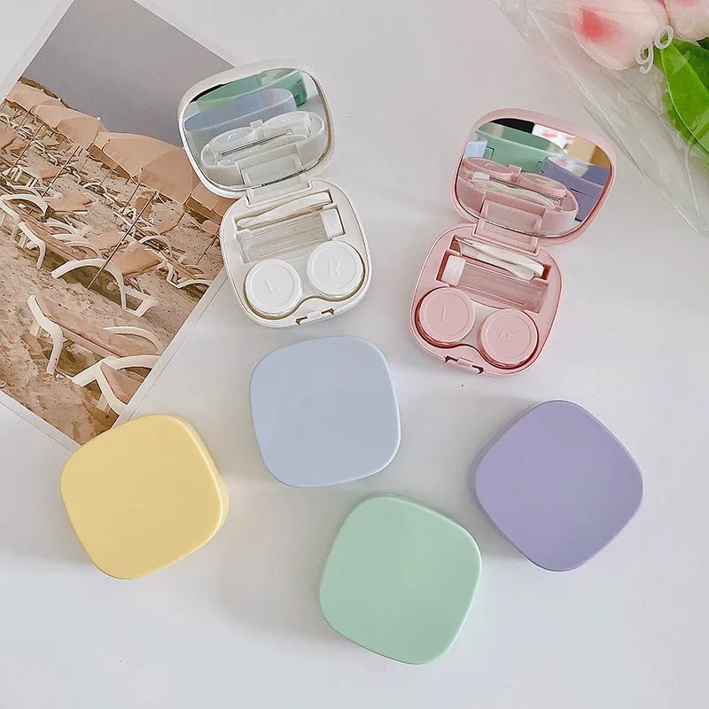 Candy Color Contact Lens Case Travel Kit - EyeKK