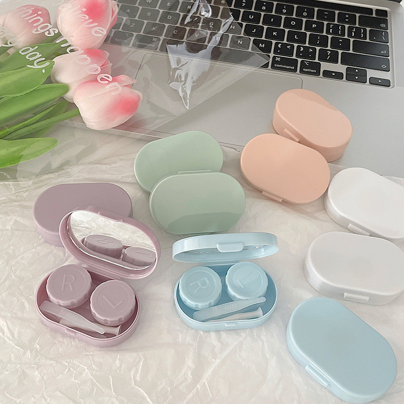 Candy Color Contact Lens Case Sweet Peepers - EyeKK