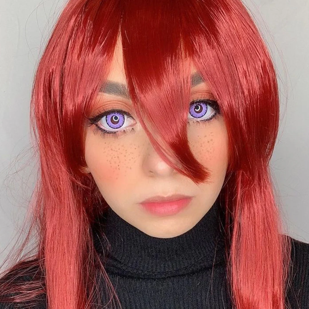 Purple Vampire Halloween Contact Lenses (Twilight Inspired) | EyeKK - EyeKK