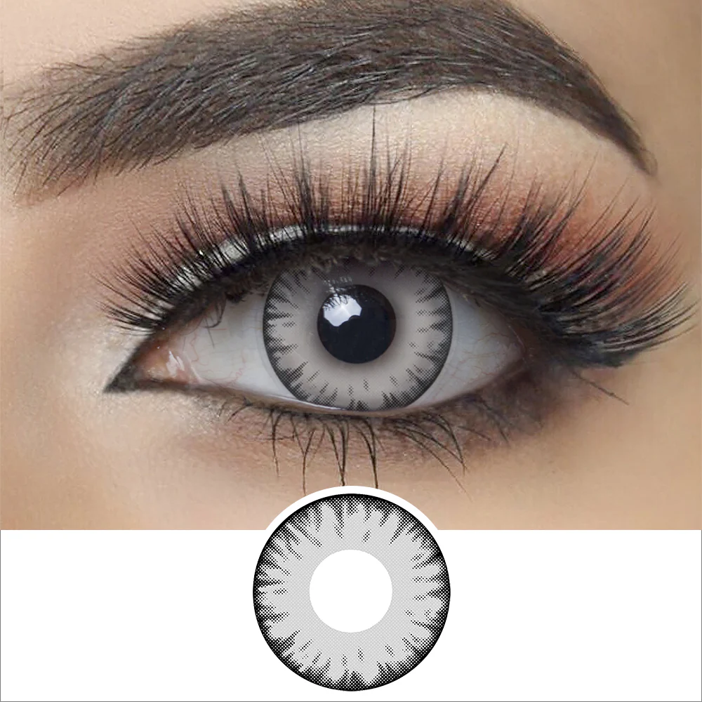 Gray Vampire Halloween Contact Lenses (Twilight Inspired) | EyeKK - EyeKK