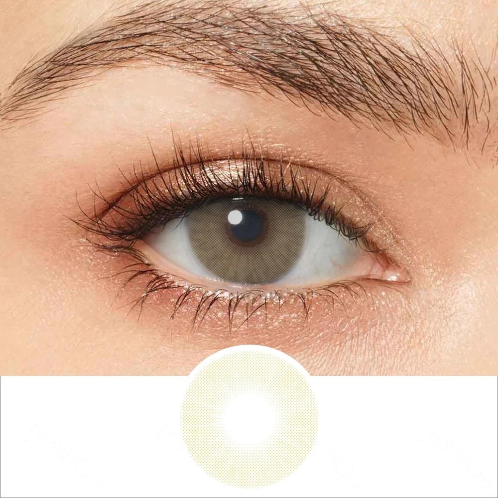 Hidrocor Mel Yellow Colored Contact Lenses (U.S. Stock) | EyeKK - EyeKK